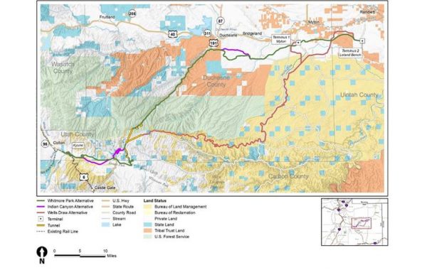 Utah’s proposed oil railroad clears final regulatory hurdle – Earth ...